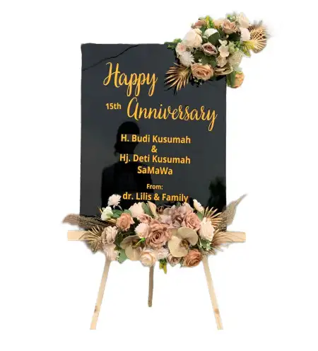 Papan Bunga Akrilik Nglames